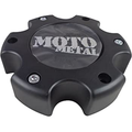 Moto Metal Cap  Matte Black 6 Lug
