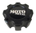 Moto Metal Cap 8 Lug - Matte Black