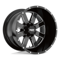 Moto Metal MO962 20x12 +-44 GLOSS BLACK MILLED