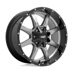 Moto Metal Mo970 18X10 -24 Gloss Gray Center W/ G-Blk Lip