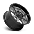 Moto Metal Mo970 20X10 -24 Gloss Gray Center W/ G-Blk Lip