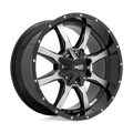 Moto Metal Mo970 20X10 -18 Gloss Black W/ Machined Face