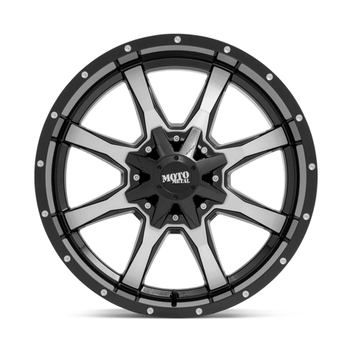 Moto Metal MO970 20x10 +-18 GLOSS BLACK MILL MOTO METAL LP