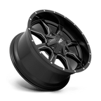 Moto Metal Mo970 20X9 +18 Semi G-Black  W/ Milled Spokes