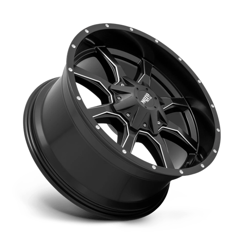 Moto Metal Mo970 17X9 -12 Semi Gloss Black Milled