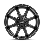 Moto Metal Mo970 17X9 -12 Semi Gloss Black Milled