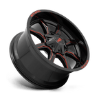Moto Metal Mo970 20X10 -18 G-Blk Milled Red Moto Metal Lp