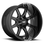 Moto Metal Mo970 20X10 +12 Gloss Black Mill Moto Metal Lp