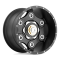 Moto Metal Mo977 Link 20X9 +25 Satin Black