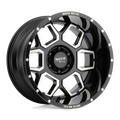 Moto Metal Mo981 Spade 20X10 -24 Gloss Black Machined