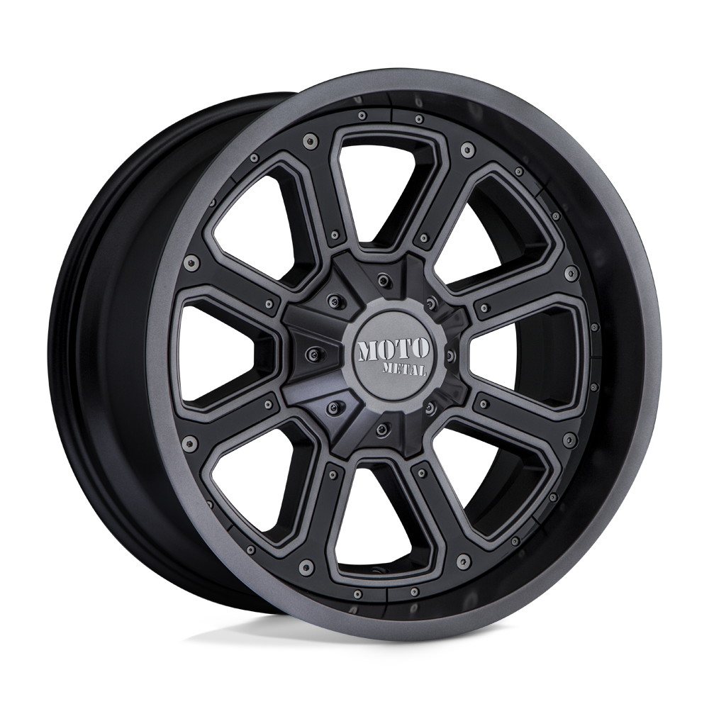 Moto Metal Mo984 Shift 20X9 +30 Matte Gray W/ G-Blk Inserts