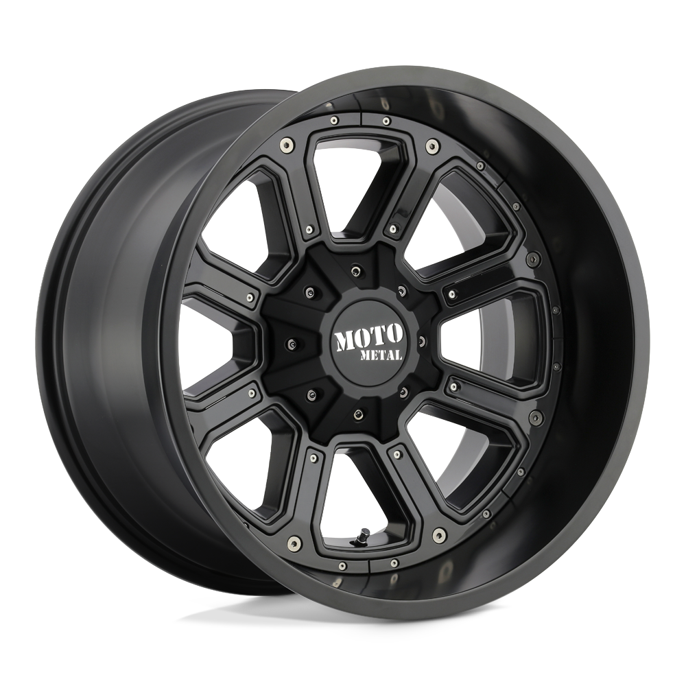 Moto Metal Mo984 Shift 20X9 +30 Matte Black W/ G-Blk Inserts