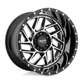 Moto Metal Mo985 Breakout 20X9 +0 Gloss Black Machined