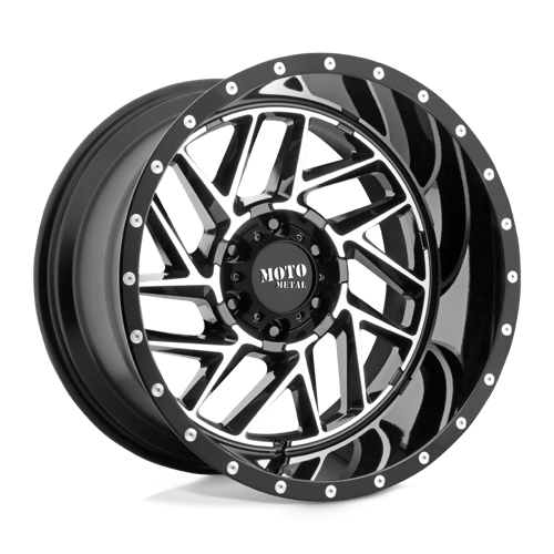 Moto Metal Mo985 Breakout 20X9 +0 Gloss Black Machined