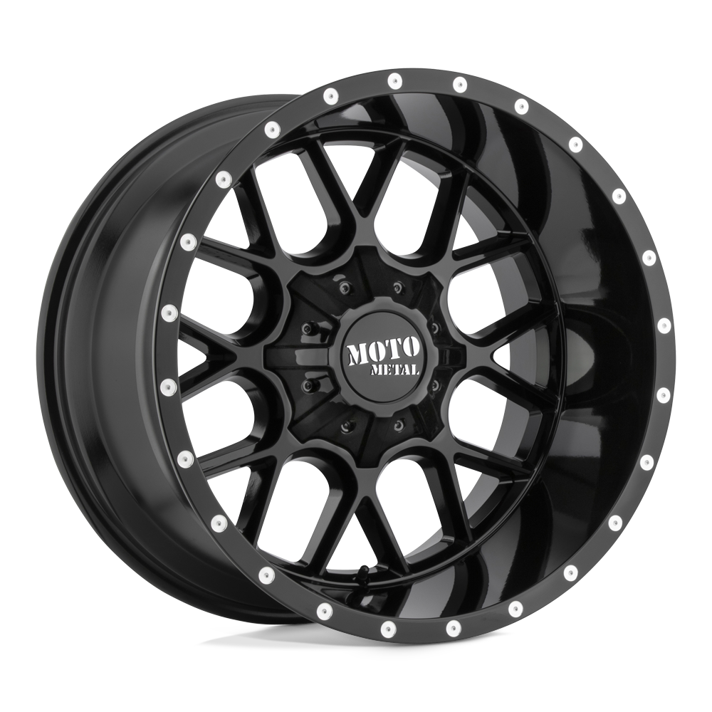 Moto Metal Mo986 Siege 22X12 -44 Gloss Black