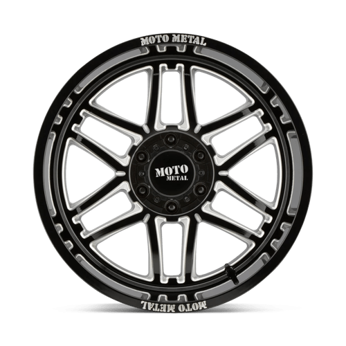 Moto Metal Mo992 Folsom 20X12 -44 Gloss Black Milled