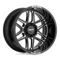 Moto Metal Mo992 Folsom 20X12 -44 Gloss Black Milled