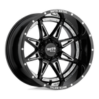 Moto Metal Mo993 Hydra 20X12 -44 Gloss Black Milled