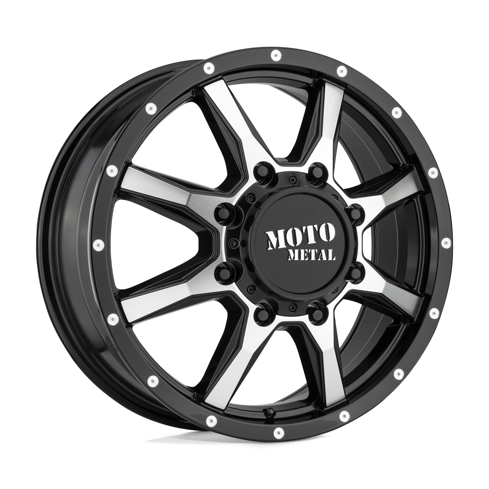 Moto Metal Mo995 20X8.25 +127 Gloss Black Machined