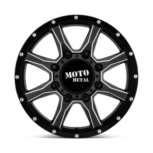 Moto Metal Mo995 20X8.25 +127 Satin Black Milled