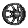 Moto Metal Mo995 20X8.25 +127 Satin Black Milled