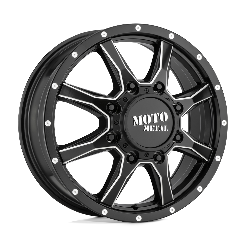 Moto Metal Mo995 20X8.25 +127 Satin Black Milled