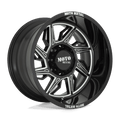 Moto Metal Mo997 Hurricane 20X10 -18 Gloss Black Milled - Left