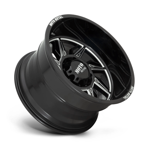 Moto Metal Mo997 Hurricane 20X10 -18 Gloss Black Milled - Left