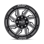 Moto Metal Mo997 Hurricane 20X10 -18 Gloss Black Milled - Right