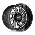 Moto Metal Mo997 Hurricane 20X10 -18 Gloss Black Milled - Right