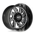 Moto Metal Mo997 Hurricane 20X10 -18 Gloss Black Milled - Right
