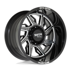 Moto Metal Mo997 Hurricane 20X10 -18 Gloss Black Milled - Right