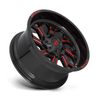 Moto Metal Mo999 20X10 -18 Gloss Black Milled W/ Red Tint