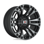 Xd Xd851 Monster 3 20X10 -18 Satin Black W/ Gray Tint