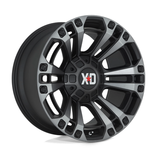 Xd Xd851 Monster 3 20X9 +0 Satin Black W/ Gray Tint