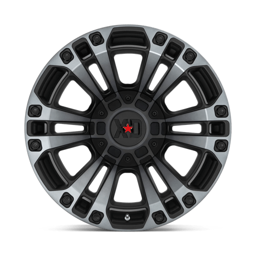 Xd Xd851 Monster 3 20X9 +0 Satin Black W/ Gray Tint