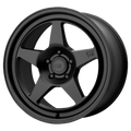 Motegi MR137 17X9.5 +45 SATIN BLACK
