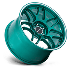 Motegi Mr158 Tsubaki 18X8.5 +42 Hokkaido Green W/ Machined Lip
