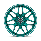 Motegi Mr158 Tsubaki 18X9.5 +25 Hokkaido Green W/ Machined Lip