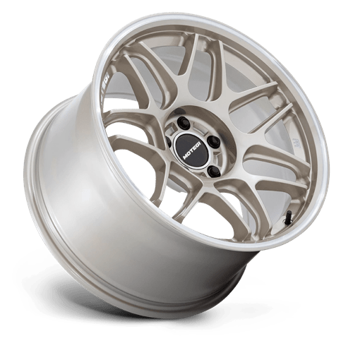 Motegi Mr158 Tsubaki 18X10.5 +35 Motorsport Gold W Machined Lip