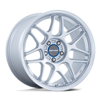 Motegi Mr158 Tsubaki 18X9.5 +25 Hyper Silver W/ Machined Lip