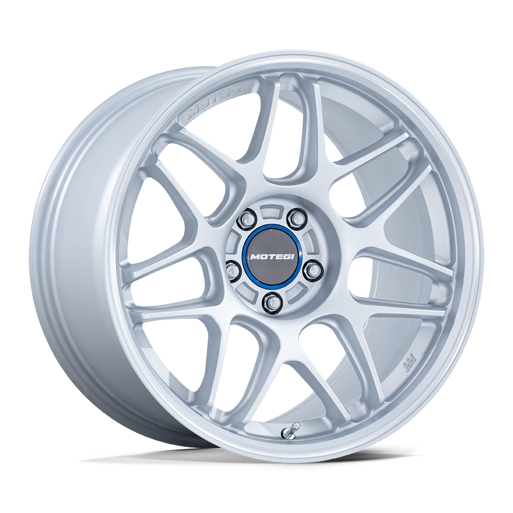 Motegi Mr158 Tsubaki 18X10.5 +35 Hyper Silver W/ Machined Lip