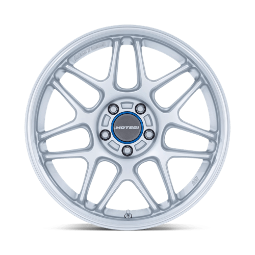 Motegi Mr158 Tsubaki 18X10.5 +25 Hyper Silver W/ Machined Lip