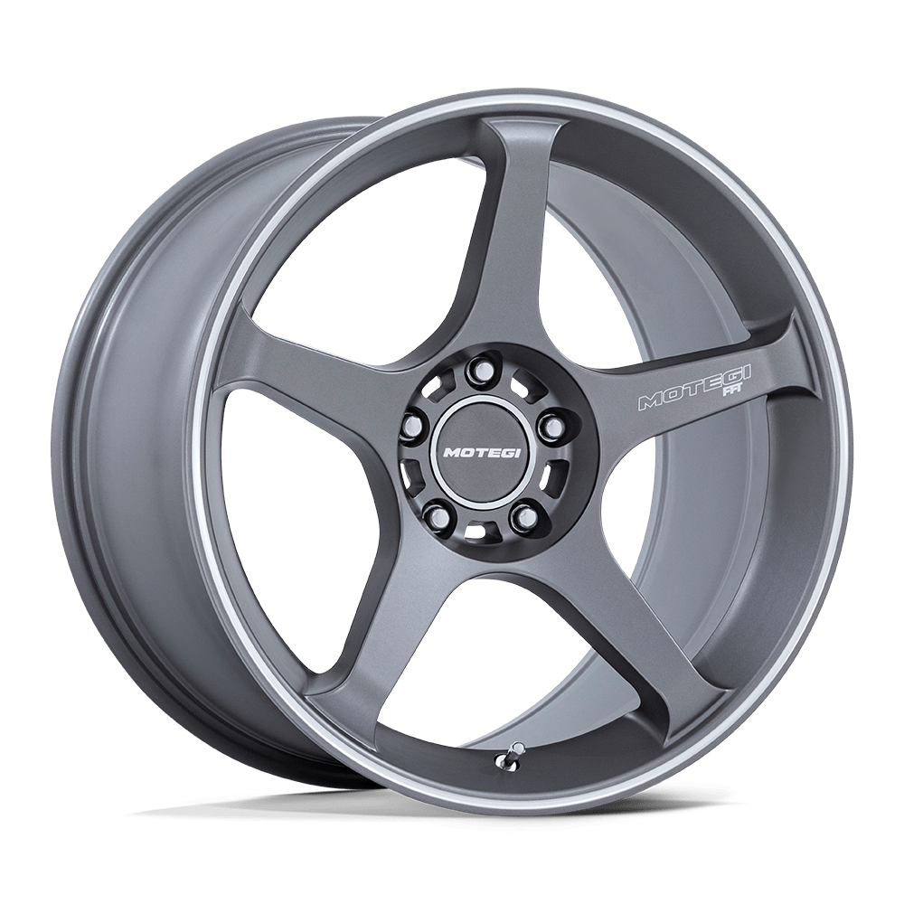 Motegi Mr159 Battle V 18X8.5 +35 Gunzilla W Machined Lip Stripe