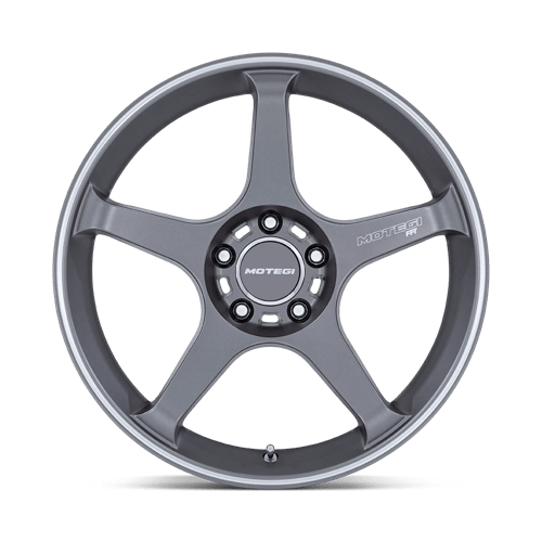 Motegi Mr159 Battle V 18X8.5 +35 Gunzilla W Machined Lip Stripe