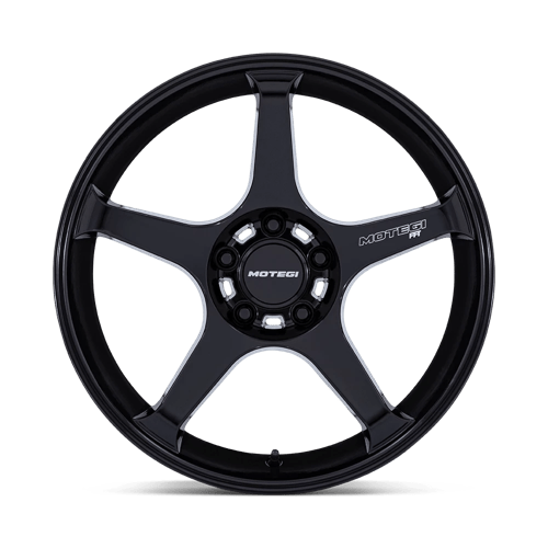 Motegi Mr159 Battle V 17X8.5 +35 Blackbird Metallic