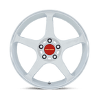 Motegi Mr159 Battle V 18X9.5 +15 Matsuri White Pearl Mach Lip
