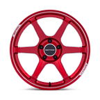 Motegi Mr160 Battle Vi 18X9.5 +38 Cherry Red Metallic W/ Mch Lip