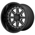 Moto Metal Mo801 Phantom 20X10 -18 Gloss Black W/ Gray Tint