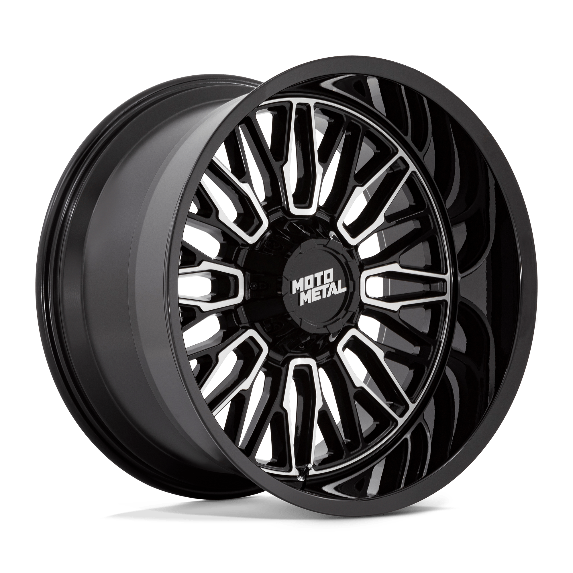 Moto Metal Mo809 Stinger 20X10 -18 Gloss Black Machined